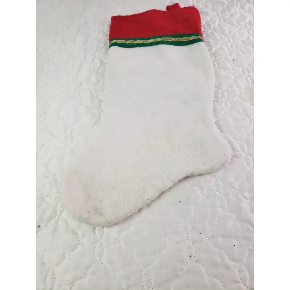 VTG Looney Tunes Bugs Bunny Sylvester Tweety Bird Christmas Stocking Warner Bros